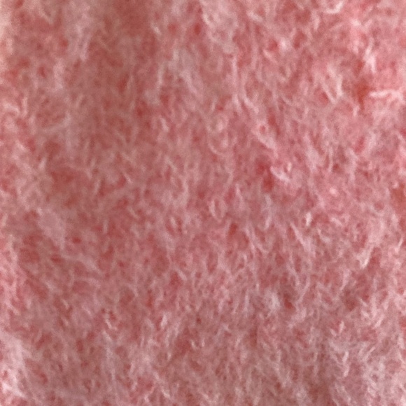 Ombre Peachy Pink crop sweater sz M 6-8 - Picture 5 of 9